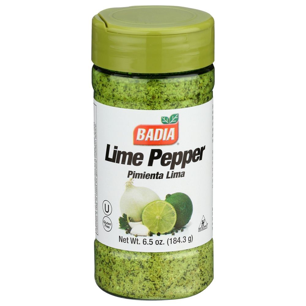Badia Lime Pepper Seasoning, 6.5 Ounce -- 6 Per Case