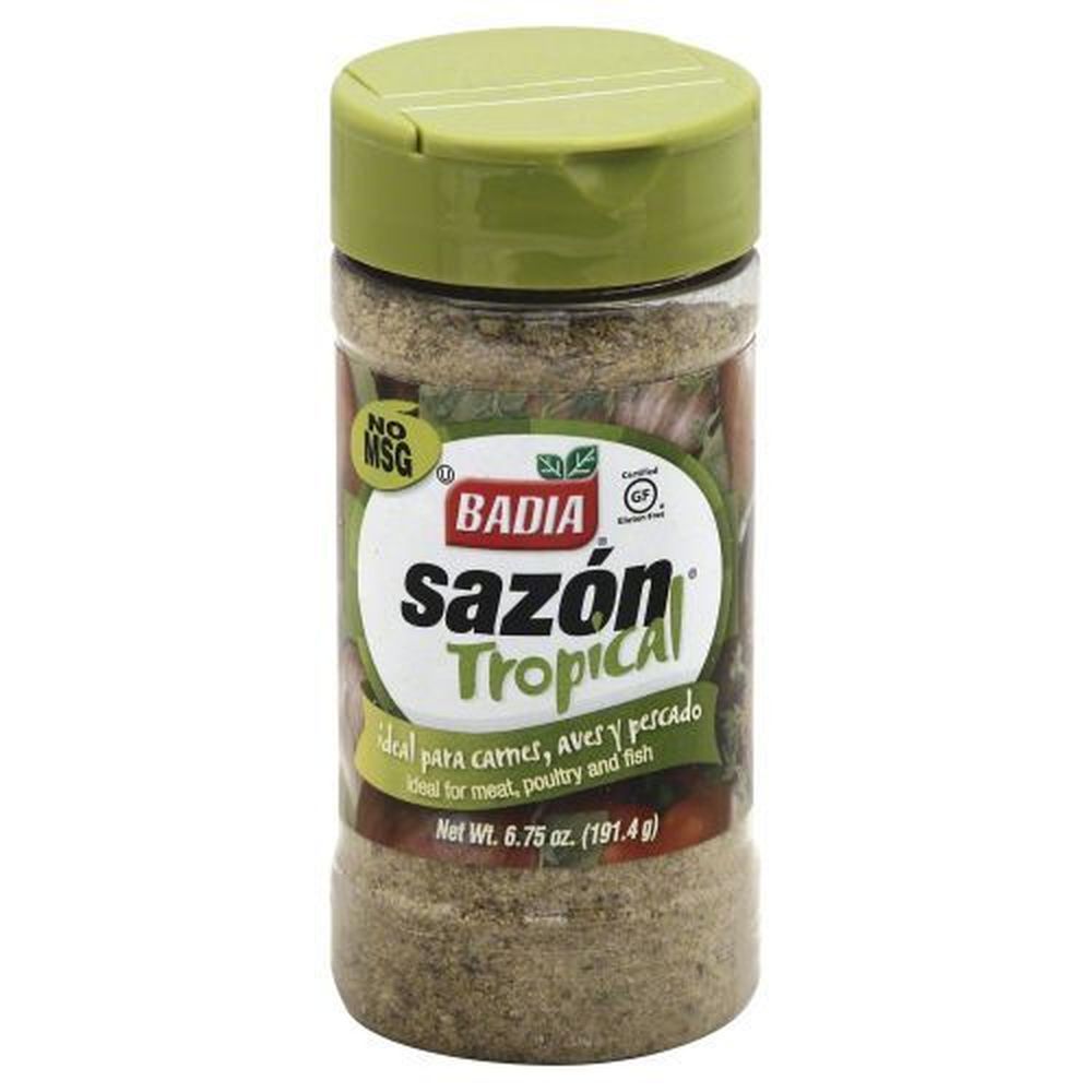 Badia Sazon Tropical Seasoning, 7.75 Ounce -- 6 Per Case