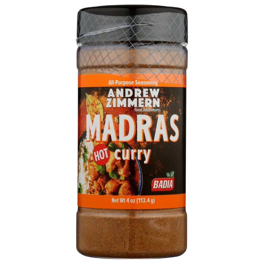 Andrew Zimmern Madras Hot Curry Seasoning, 5.28 Ounce -- 6 Per Case