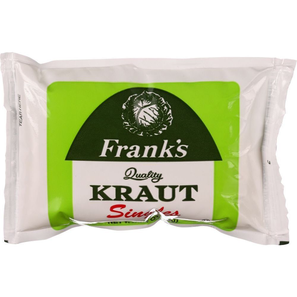 Frank's Single Kraut, 1.5 Ounce -- 18 Per Case