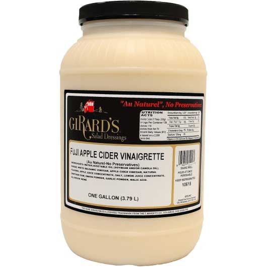 Girard's Fuji Apple Cider Vinaigrette Dressing, 1 Gallon -- 1 Each