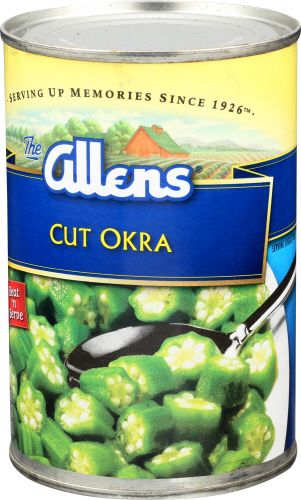 Allens Cut Okra, 14.5 Ounce -- 12 Per Case