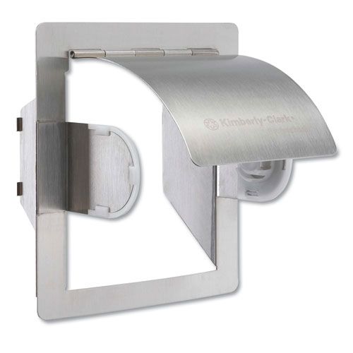 Kimberly-clark Professional Stainless Steel Recessed Coreless Standard Roll Adapter E Kit, 6.25 X 4.5 X 6.75 Inch -- 2 Per Case