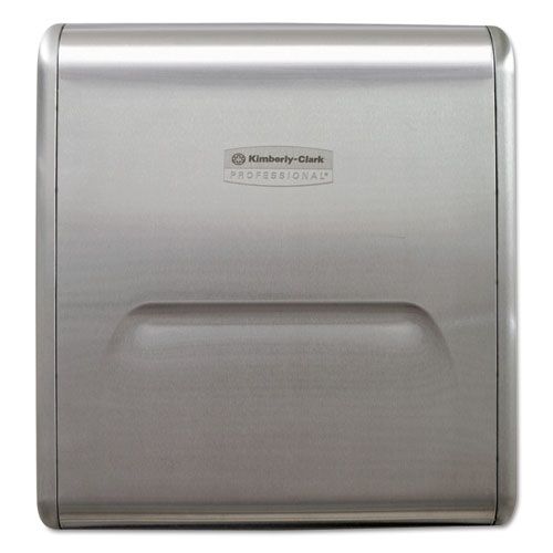 Kimberly-clark Professional Stainless Steel Narrow Housing Mod Recessed Dispenser, 10.75 X 4 X 15.37 Inch