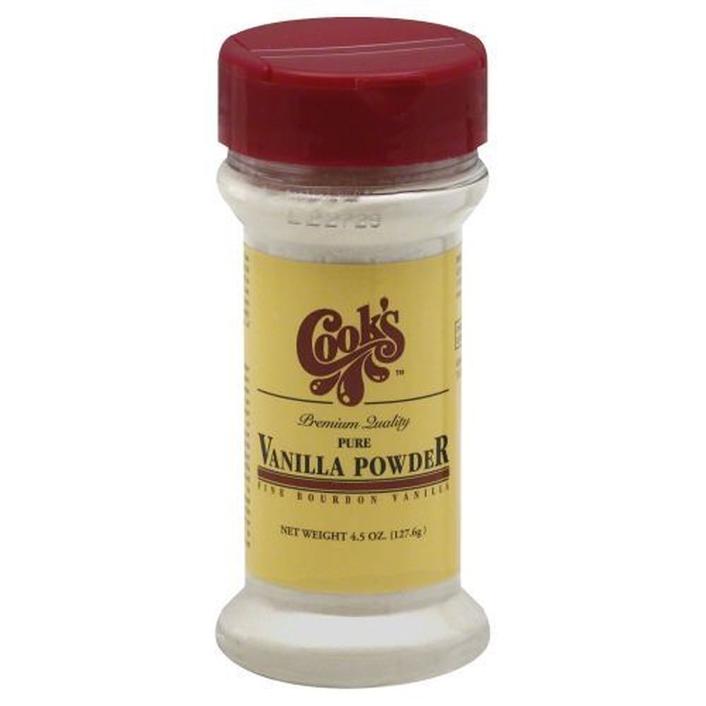 Cooks Pure Vanilla Powder, 4.5 Ounce -- 6 Per Case