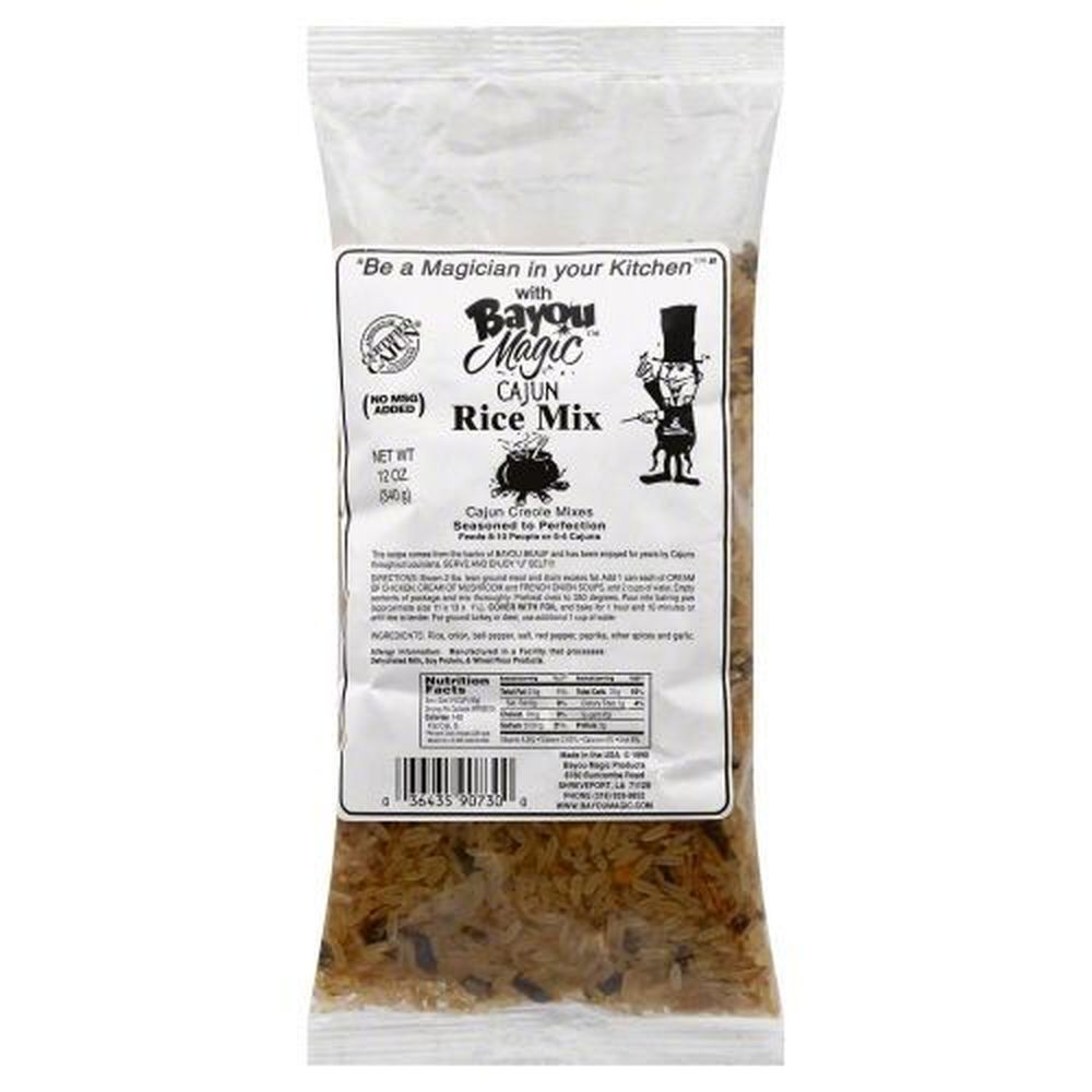 Bayou Magi Cajun Rice Mix, 12 Ounce -- 12 Per Case