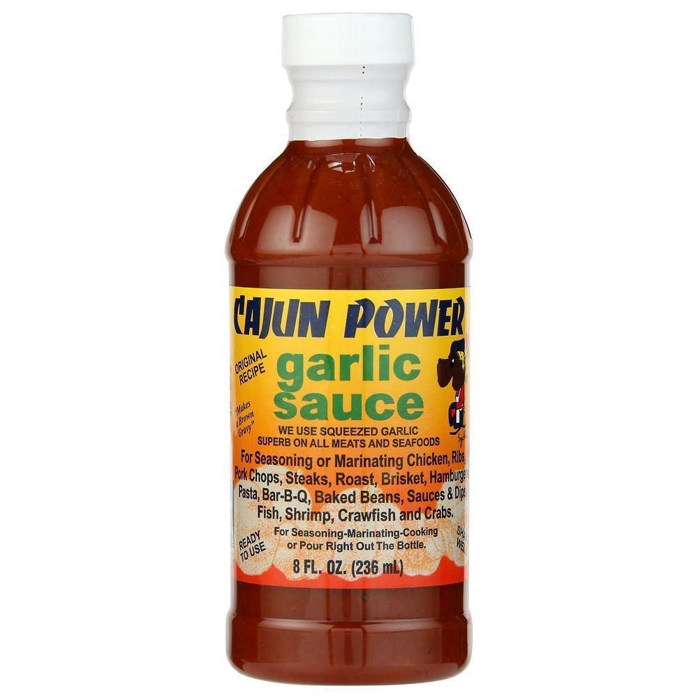 Cajun Power Garlic Sauce, 8 Ounce -- 12 Per Case