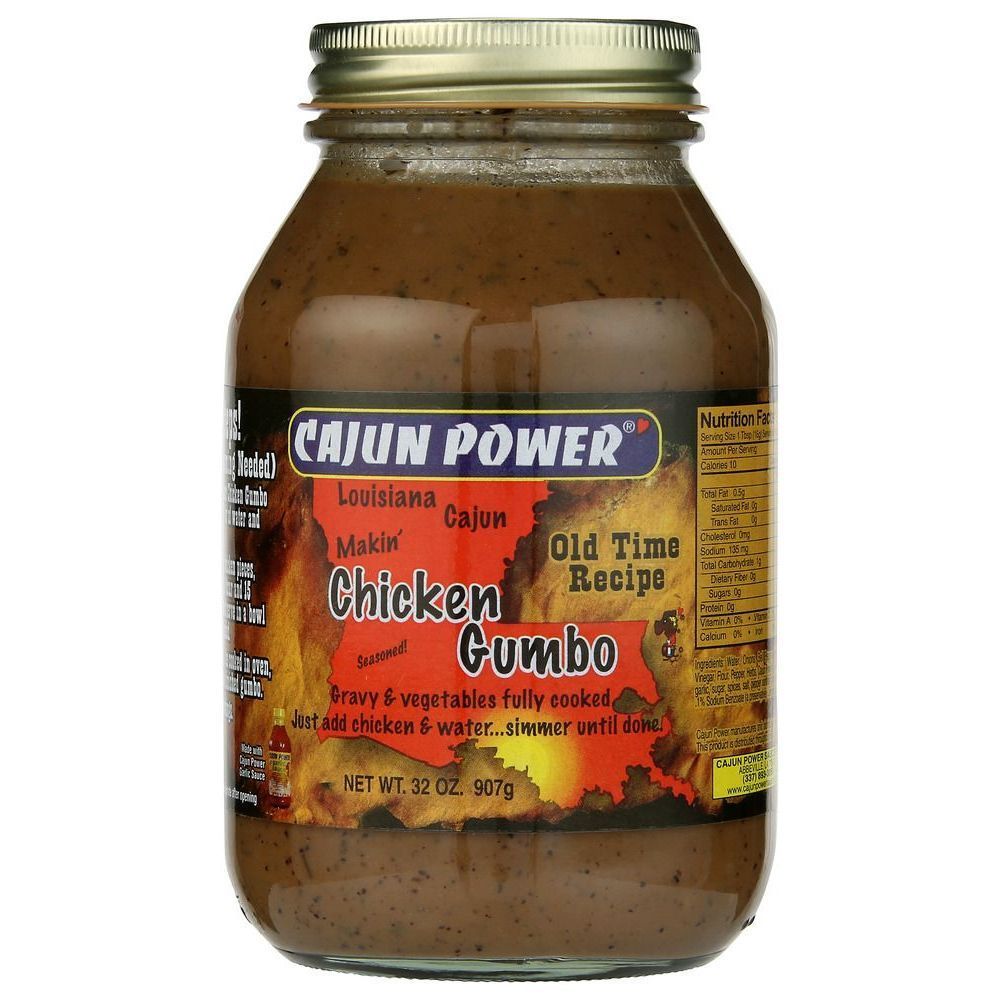 Cajun Power Chicken Gumbo Soup, 32 Ounce -- 6 Per Case