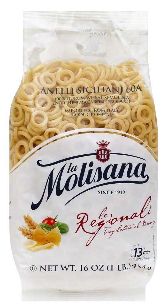 La Molisana Anelli Siciliani Pasta, 16 Ounce -- 20 Per Case