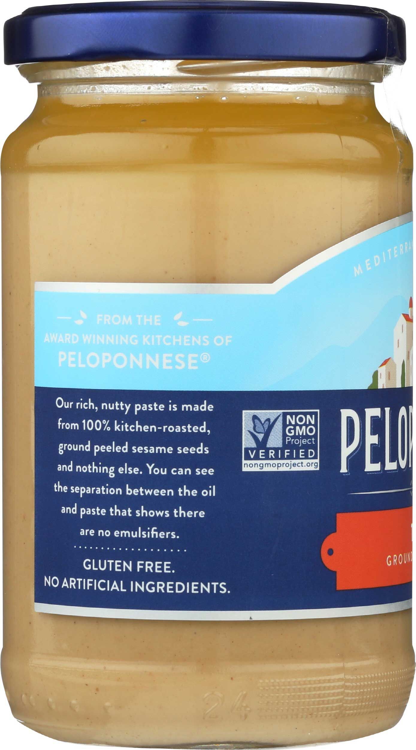 Peloponnese Ground Sesame Seeds Tahini, 11.5 Ounce -- 6 Per Case