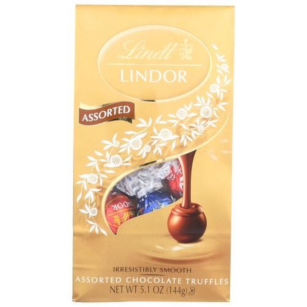 Lindt Lindor Assorted Chocolate Truffles, 5.1 Ounce -- 6 Per Case