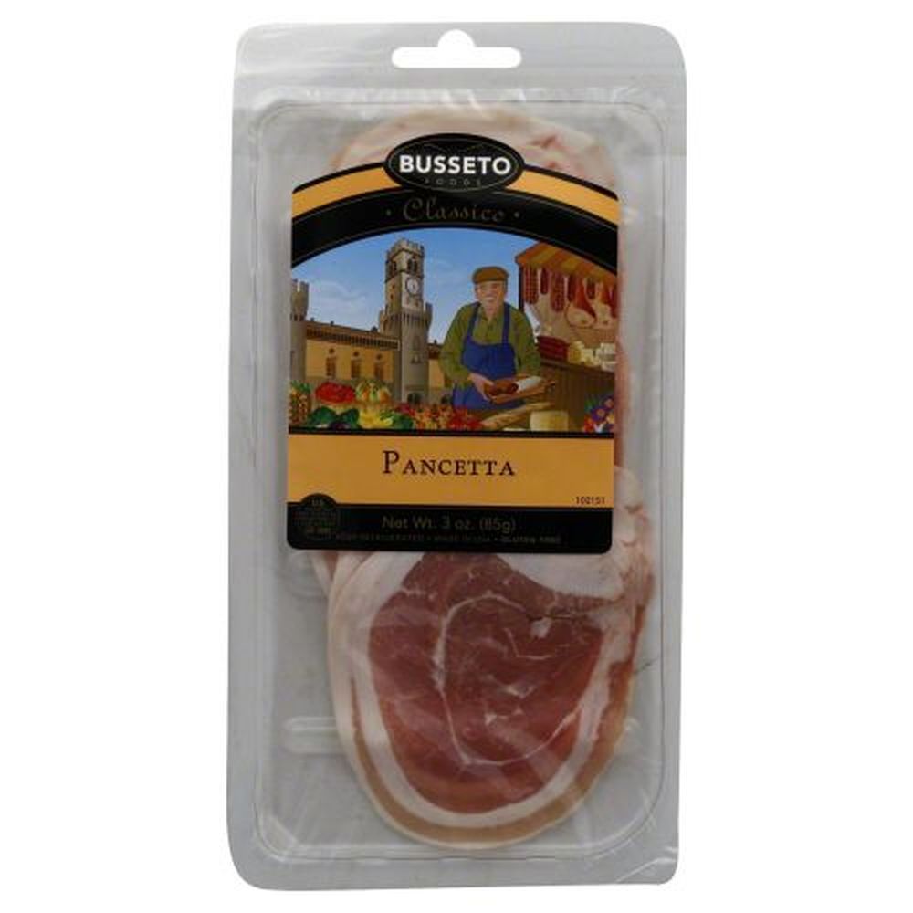 Busseto Sliced Pancetta, 3 Ounce -- 12 Per Case