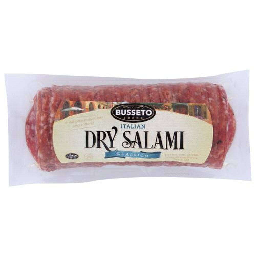 Busseto Sliced Italian Dry Salami, 16 Ounce -- 12 Per Case