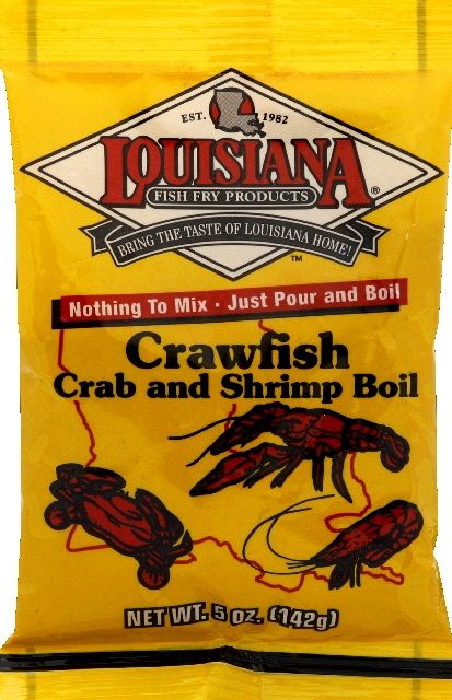 Louisiana Crawfish Crab And Shrimp Boil, 5 Ounce -- 24 Per Case