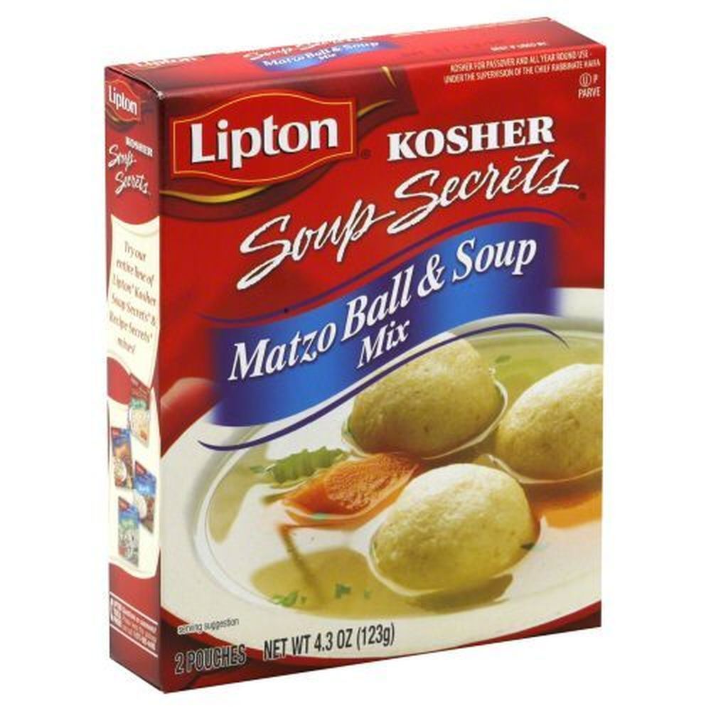 Lipton Kosher Matzo Ball And Soup Mix, 4.3 Ounce -- 12 Per Case