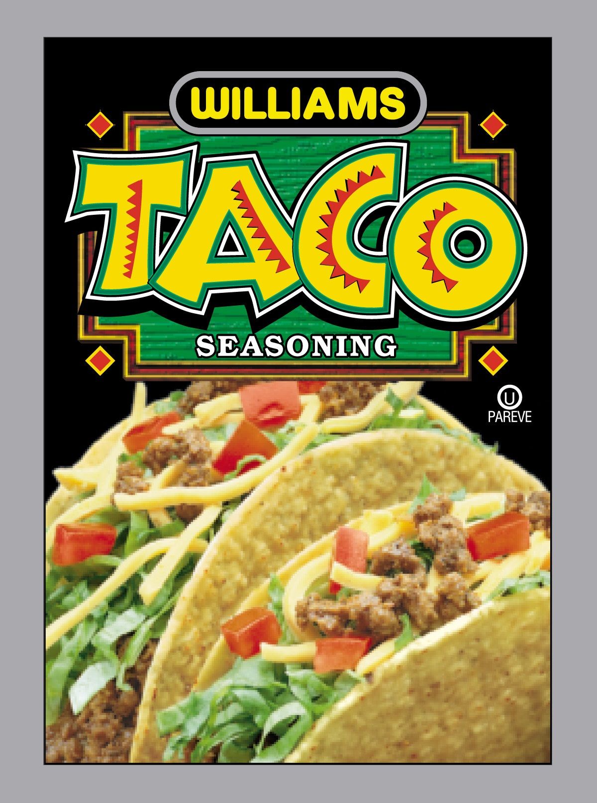 Williams Taco Seasoning, 1.25 Ounce -- 24 Per Case