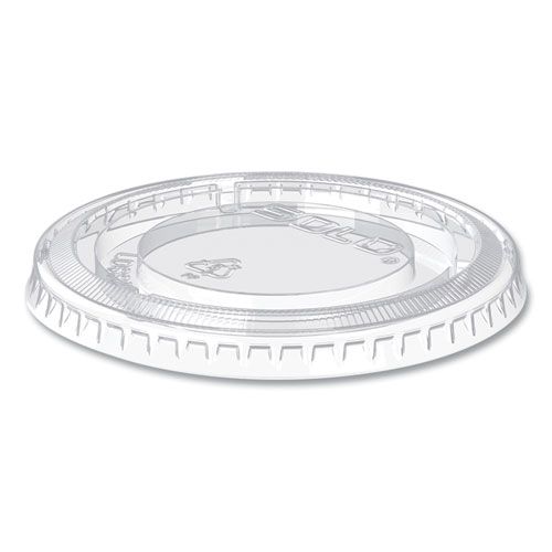 Solo Snaptight Clear Polypropylene Portion Cup Lid For 2.5 To 3.5 Ounce Cups -- 2500 Per Case