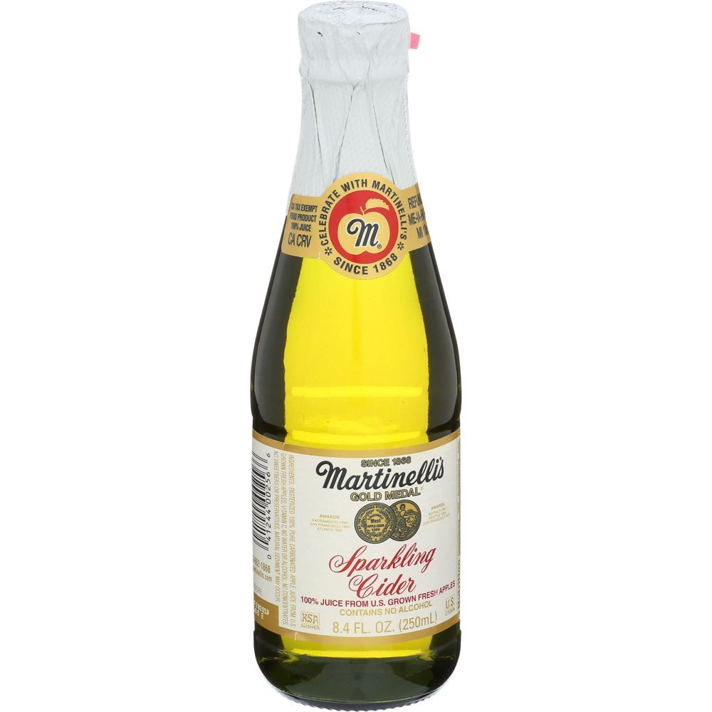 Martinelli Sparkling Cider, 250 Milliliter -- 12 Per Case