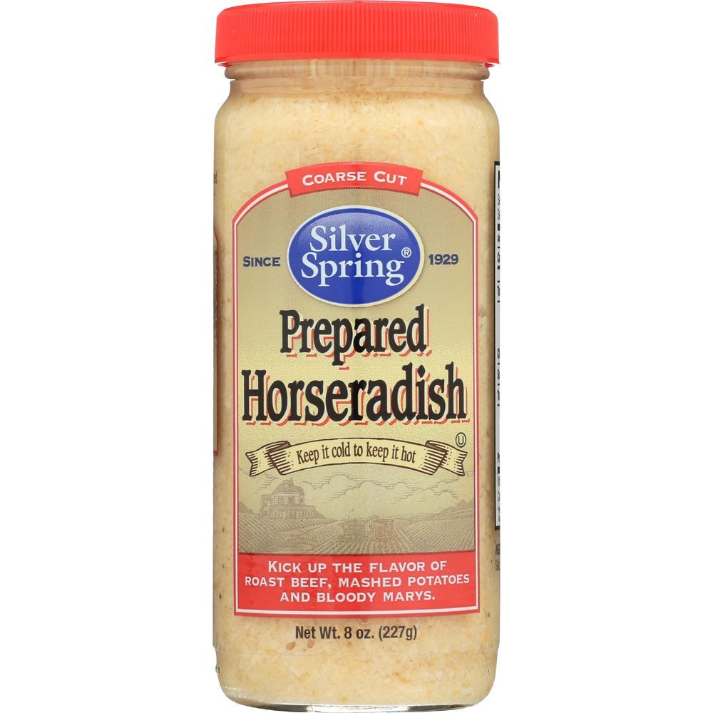 Silver Spring Prepared Horseradish, 8 Ounce -- 6 Per Case