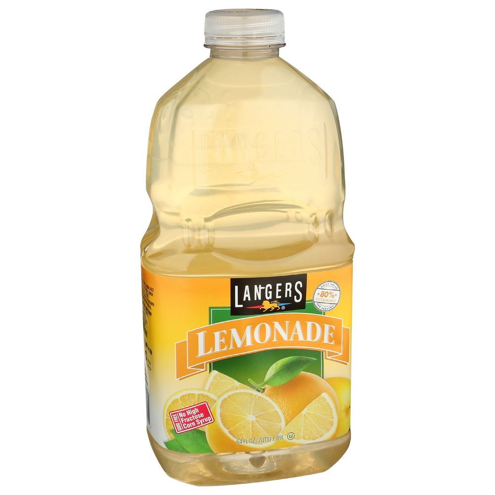 Langers Lemonade Juice, 64 Fluid Ounce -- 8 Per Case