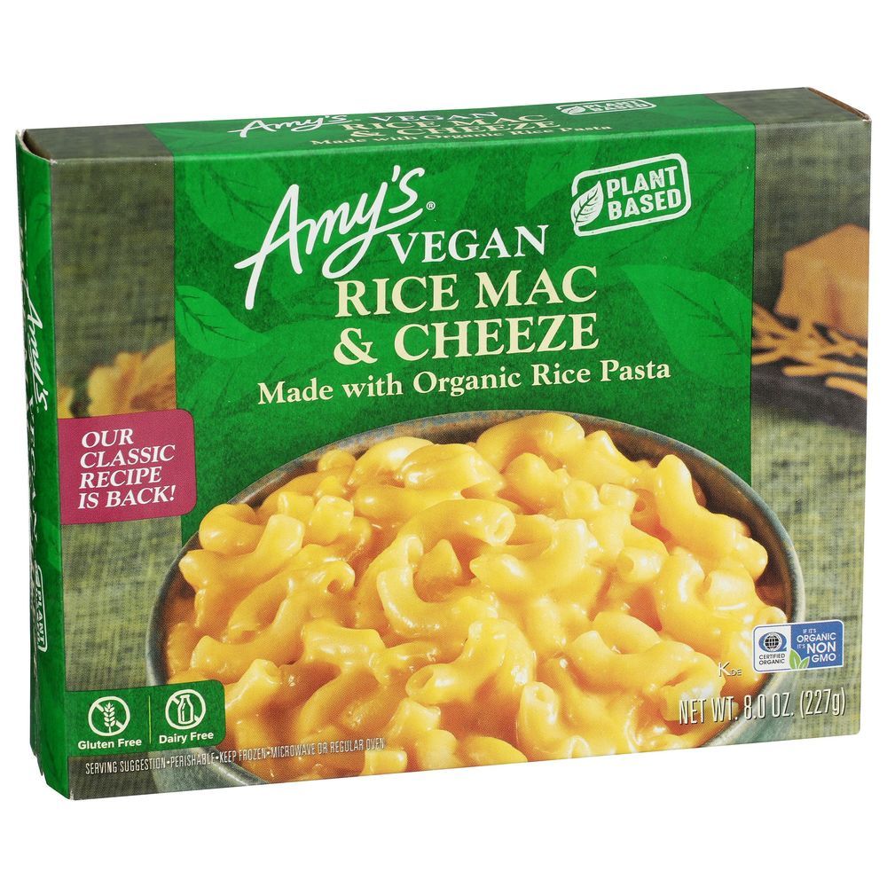 Amy's Organic Rice Mac And Cheese, 8 Ounce -- 12 Per Case