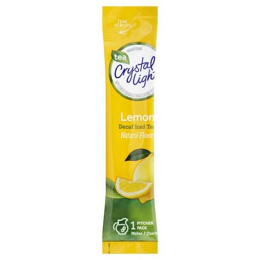Crystal Light Decaffeinated Iced Tea, 1.5 Ounce -- 12 Per Case
