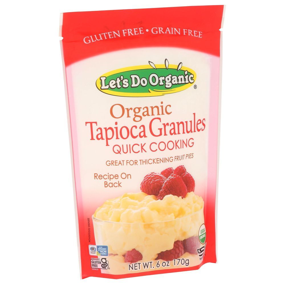 Let's Do Organics Tapioca Granules, 6 Ounce -- 6 Per Case