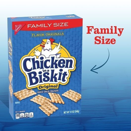 Chicken In A Biskit Baked Crackers, 12 Ounce -- 6 Per Case