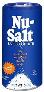 Nu-salt Sodium Free Salt Substitute, 3 Ounce