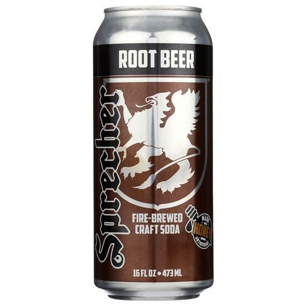 Sprecher Root Beer Soda, 16 Fluid Ounce -- 12 Per Case