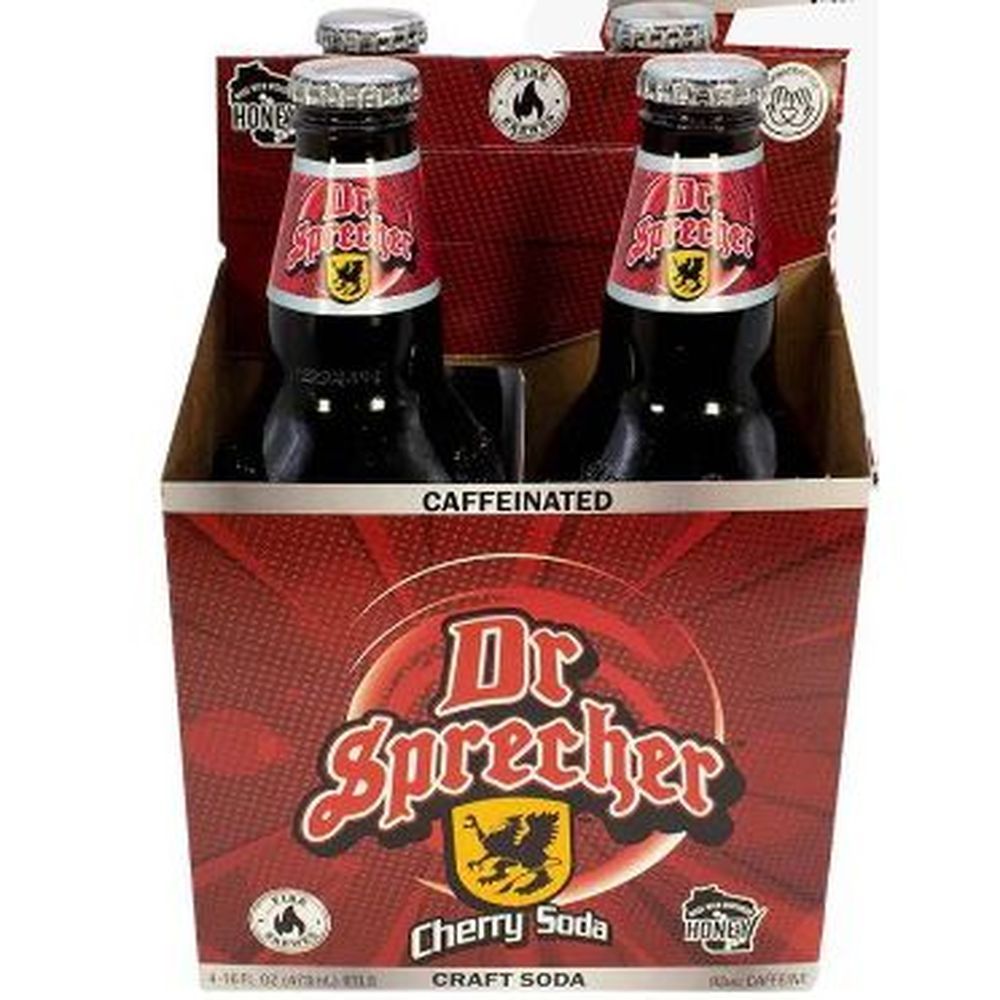 Sprecher Dr Sprecher Cherry Soda, 64 Fluid Ounce -- 6 Per Case