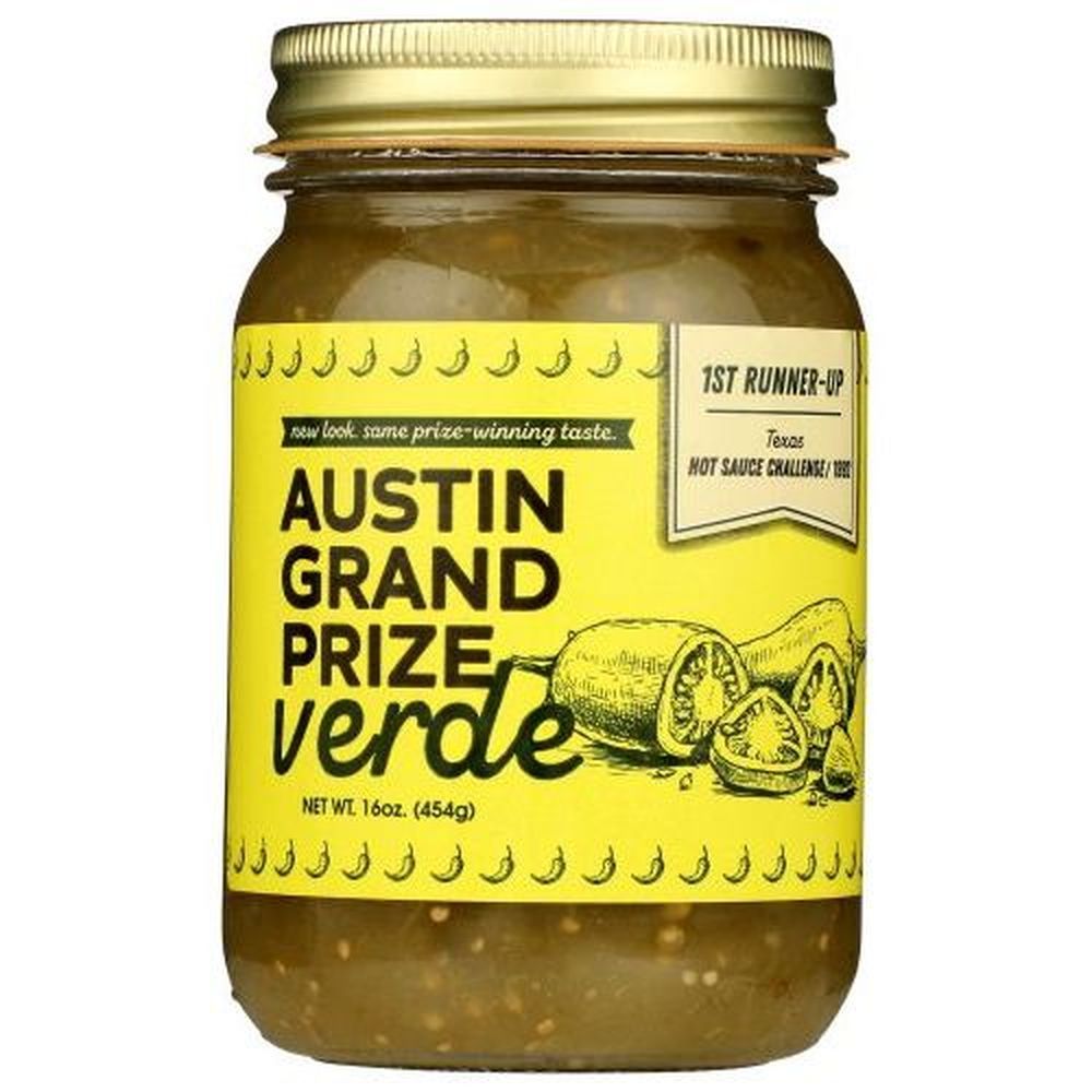 Austin Grand Prize Salsa Verde, 16 Ounce -- 6 Per Case