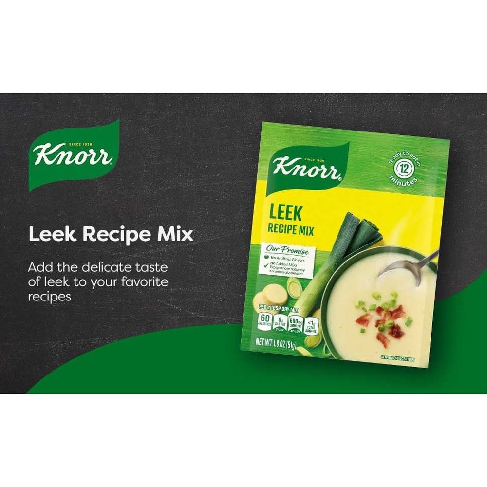 Knorr Leek Soup Mix And Recipe Mix, 1.8 Ounce -- 12 Per Case
