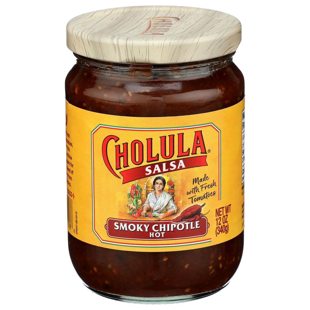 Cholula Smoky Chipotle Hot Salsa, 12 Ounce -- 6 Per Case