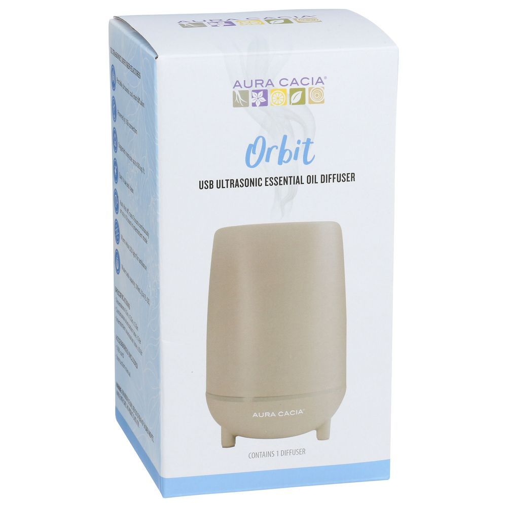 Aura Cacia Orbit Usb Ultrasonic Essential Oil Diffuser