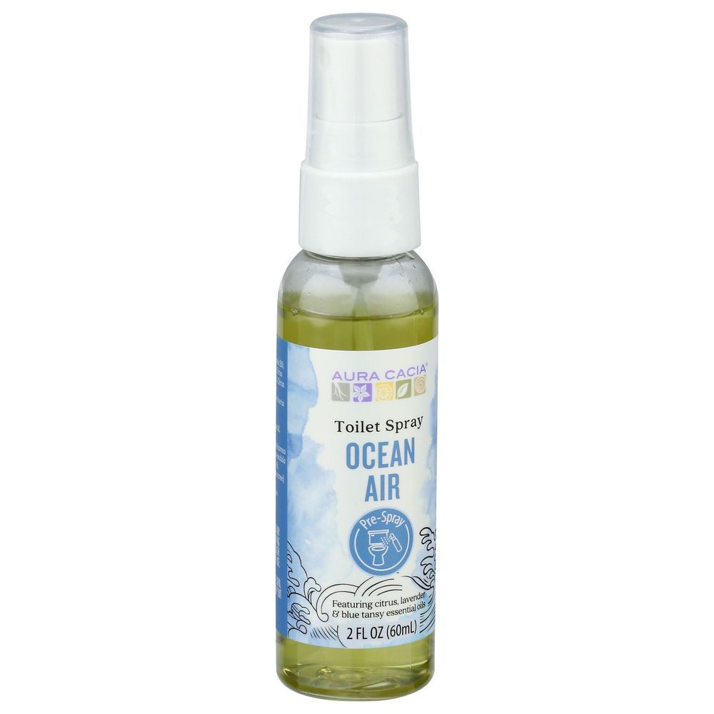 Aura Cacia Ocean Air Toilet Spray, 2 Fluid Ounce