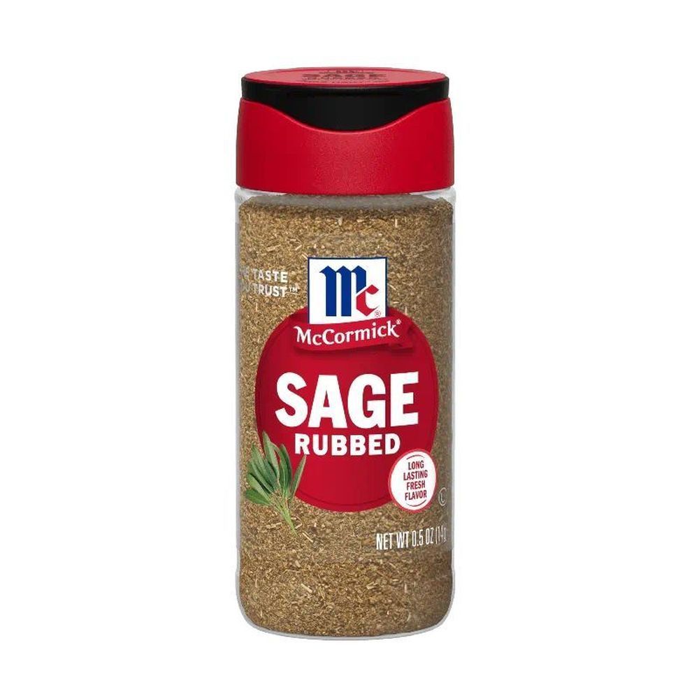 Mccormick Rubbed Sage, 0.5 Ounce -- 6 Per Case