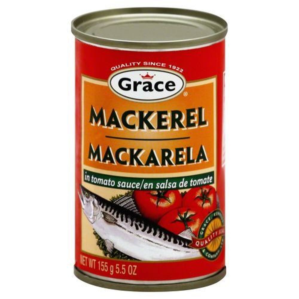 Grace Classic Mackerel In Tomato Sauce, 5.5 Ounce -- 50 Per Case