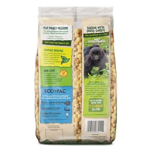 Envirokidz Gorilla Thousand Cheese Munch Cereal, 23 Ounce -- 6 Per Case
