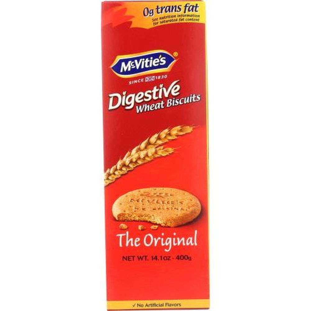 Mcvities Digestives The Original Wheat Biscuits, 14.1 Ounce -- 12 Per Case
