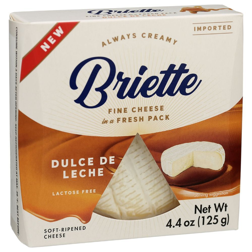 Briette Dulce De Leche Soft Ripened Cheese, 4.4 Ounce -- 10 Per Case