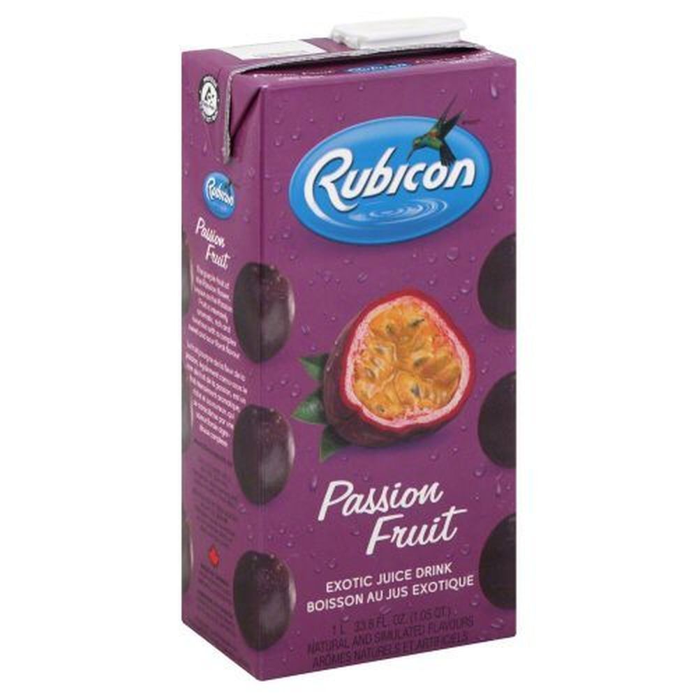 Rubicon Exotic Passion Fruit Juice, 33.8 Fluid Ounce -- 12 Per Case