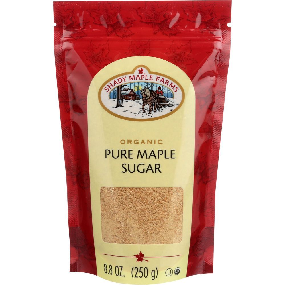 Shady Maple Farms Organic Pure Maple Sugar, 8.8 Ounce -- 8 Per Case