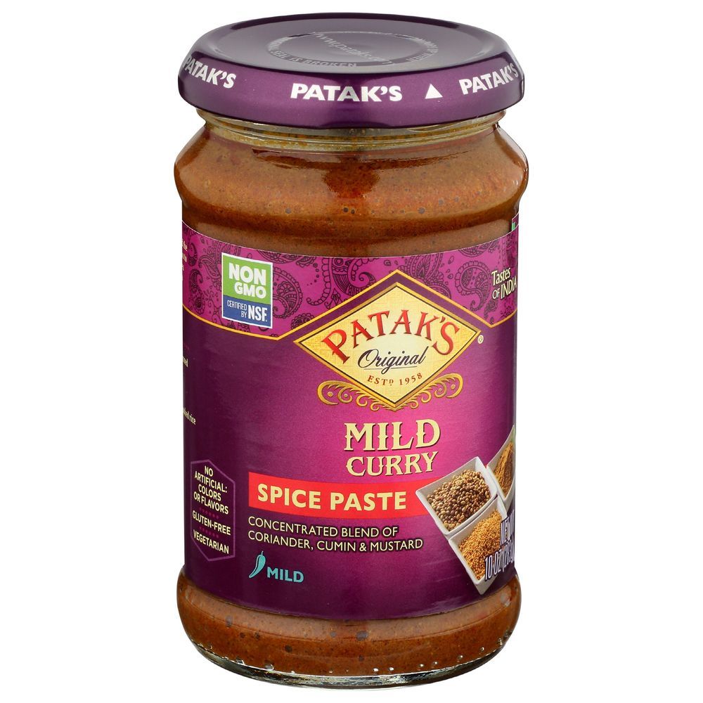 Patak's Mild Curry Paste, 10 Ounce -- 6 Per Case