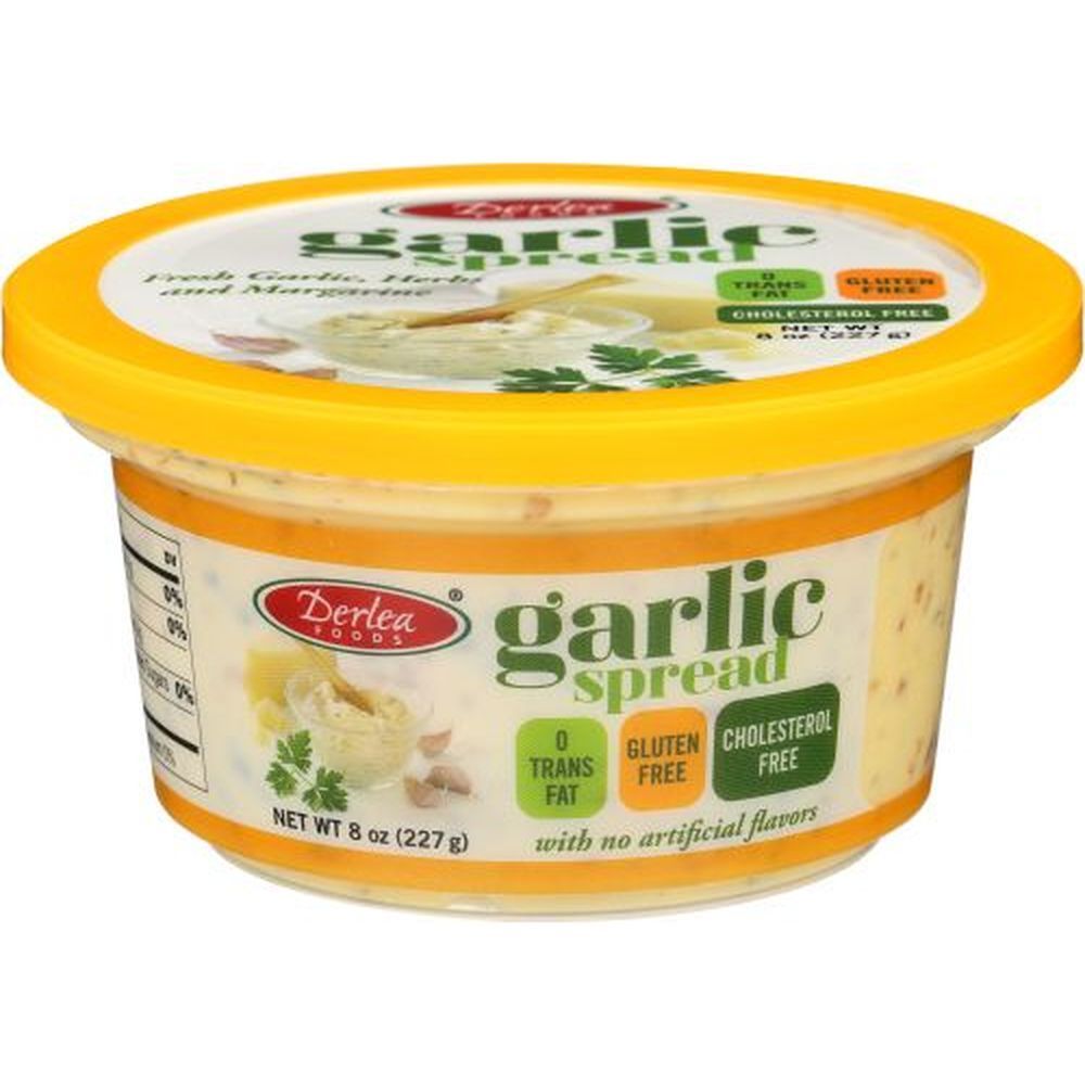 Derlea Garlic Spread, 8 Ounce -- 12 Per Case