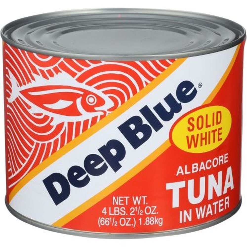 Deep Blue Solid White Albacore Tuna In Water, 66.5 Ounce -- 6 Per Case