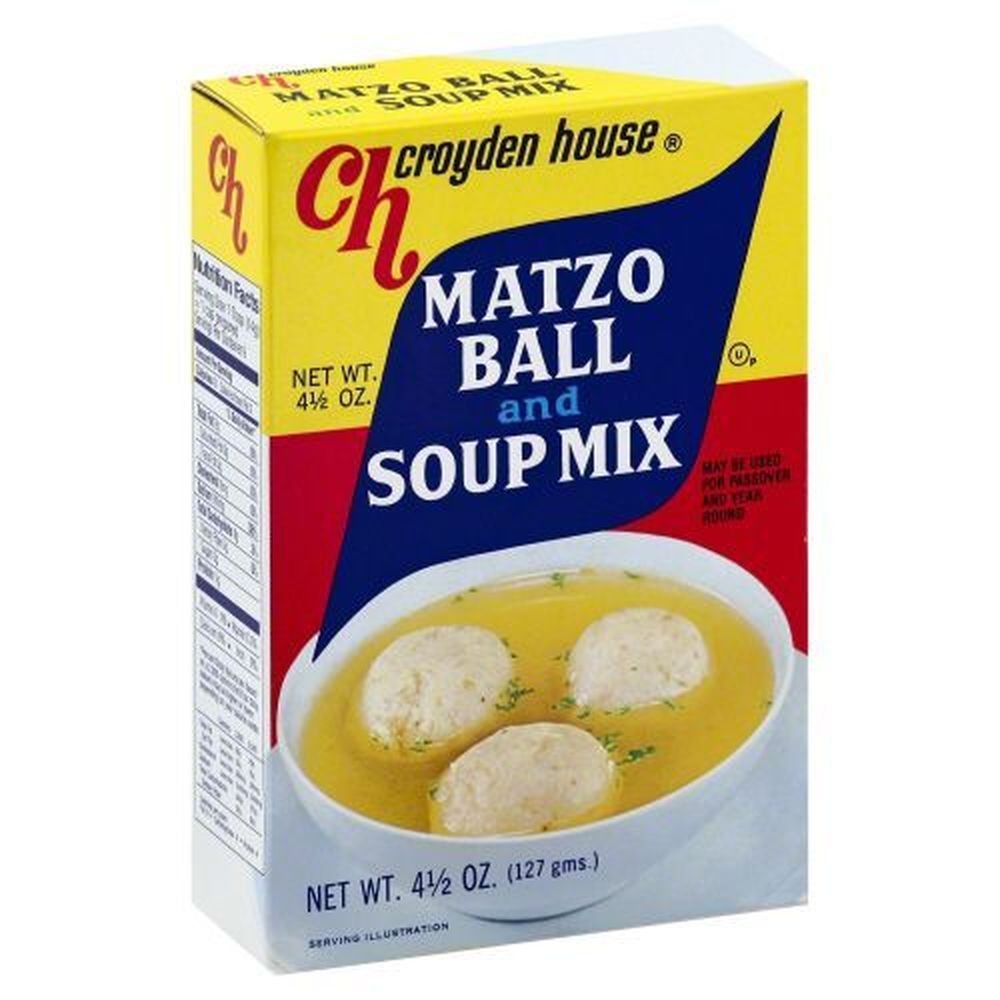 Croyden House Matzo Ball And Soup Mix, 4.5 Ounce -- 24 Per Case
