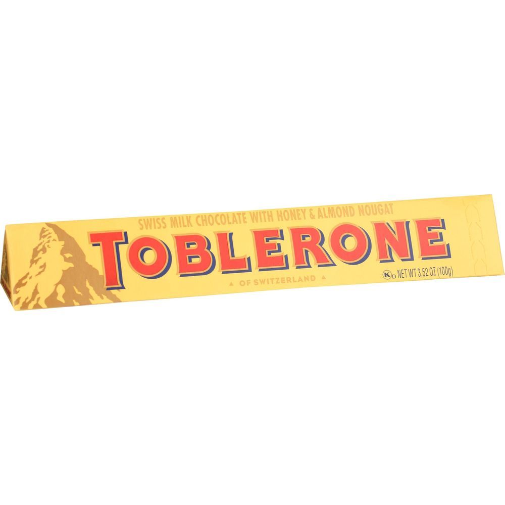 Toblerone Swiss Milk Chocolate Bar, 3.52 Ounce -- 20 Per Case