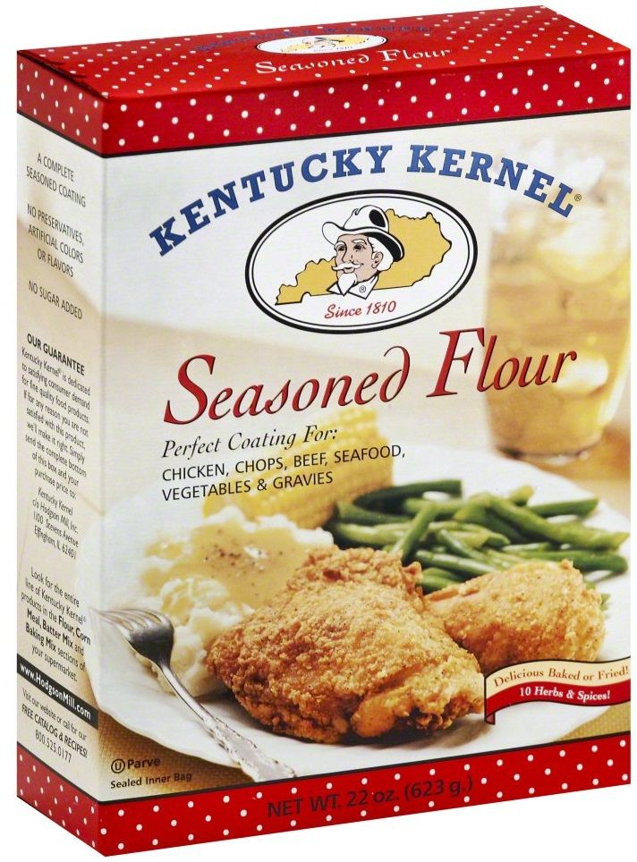 Kentucky Kernel Seasoned Flour, 22 Ounce -- 6 Per Case
