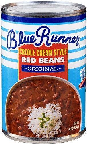 Blue Runner Creole Cream Style Red Beans, 16 Ounce -- 12 Per Case